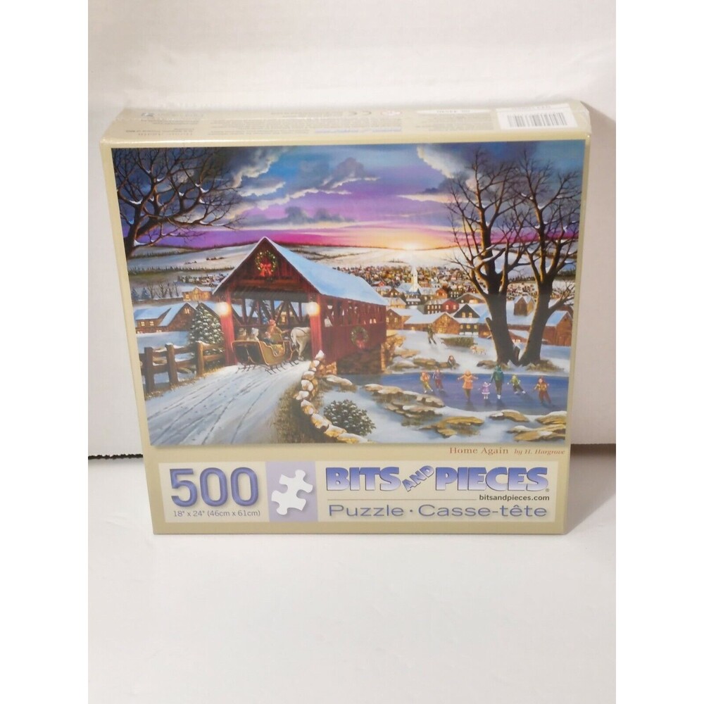 Bits and Pieces Puzzle Home Again 500 Pieces Sealed